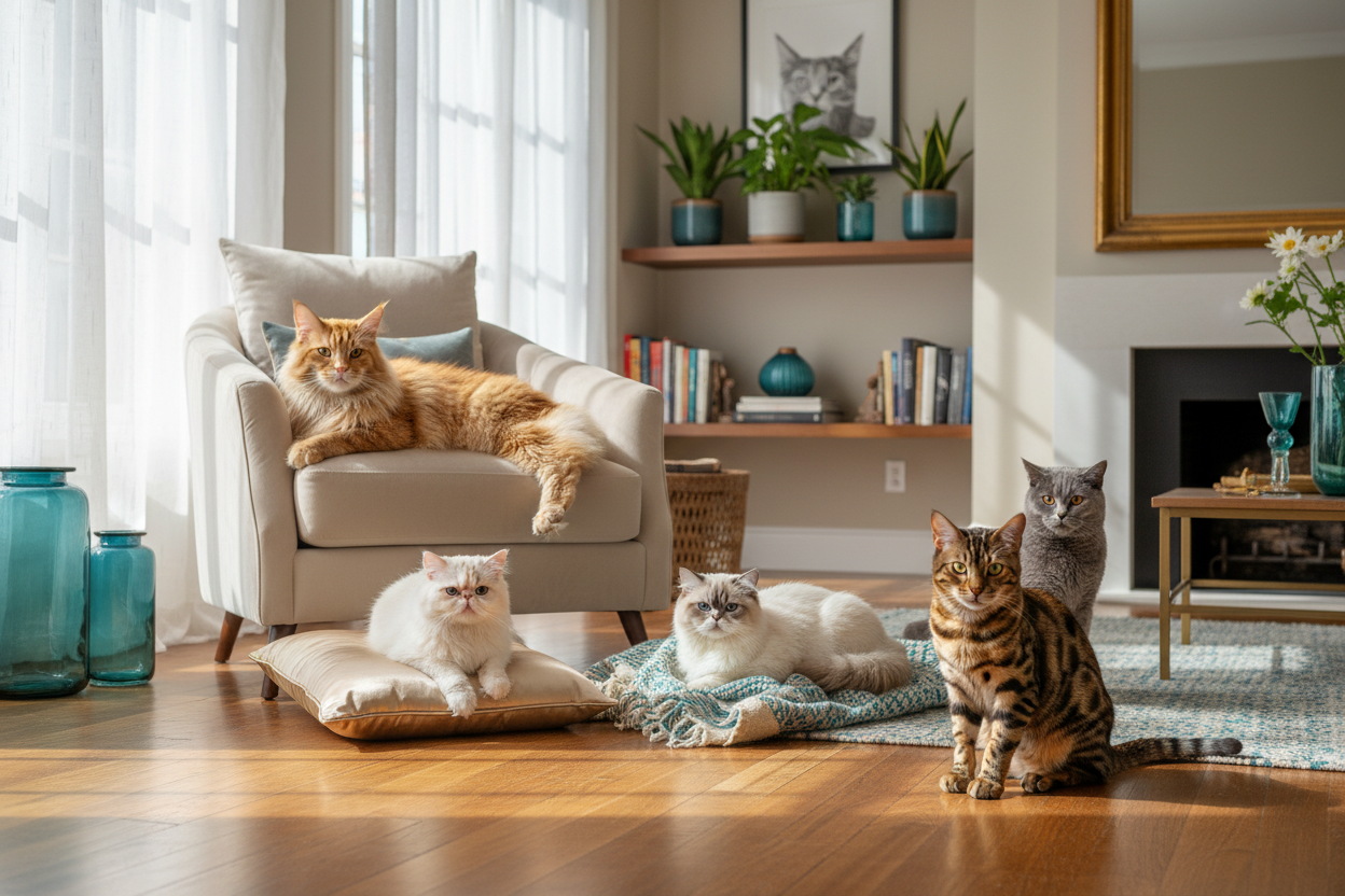 Katzenrassen im Überblick – Welche Rasse passt zu mir?