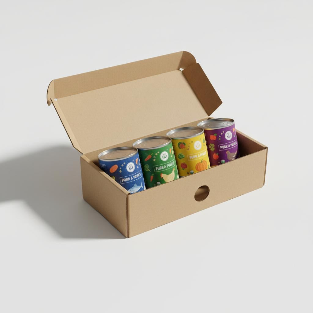 Probierpaket – 4 Dosen Nassfutter