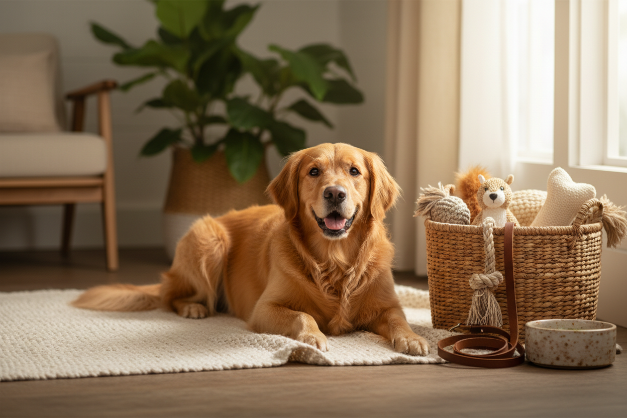 Golden Retriever Lifestyle Hero