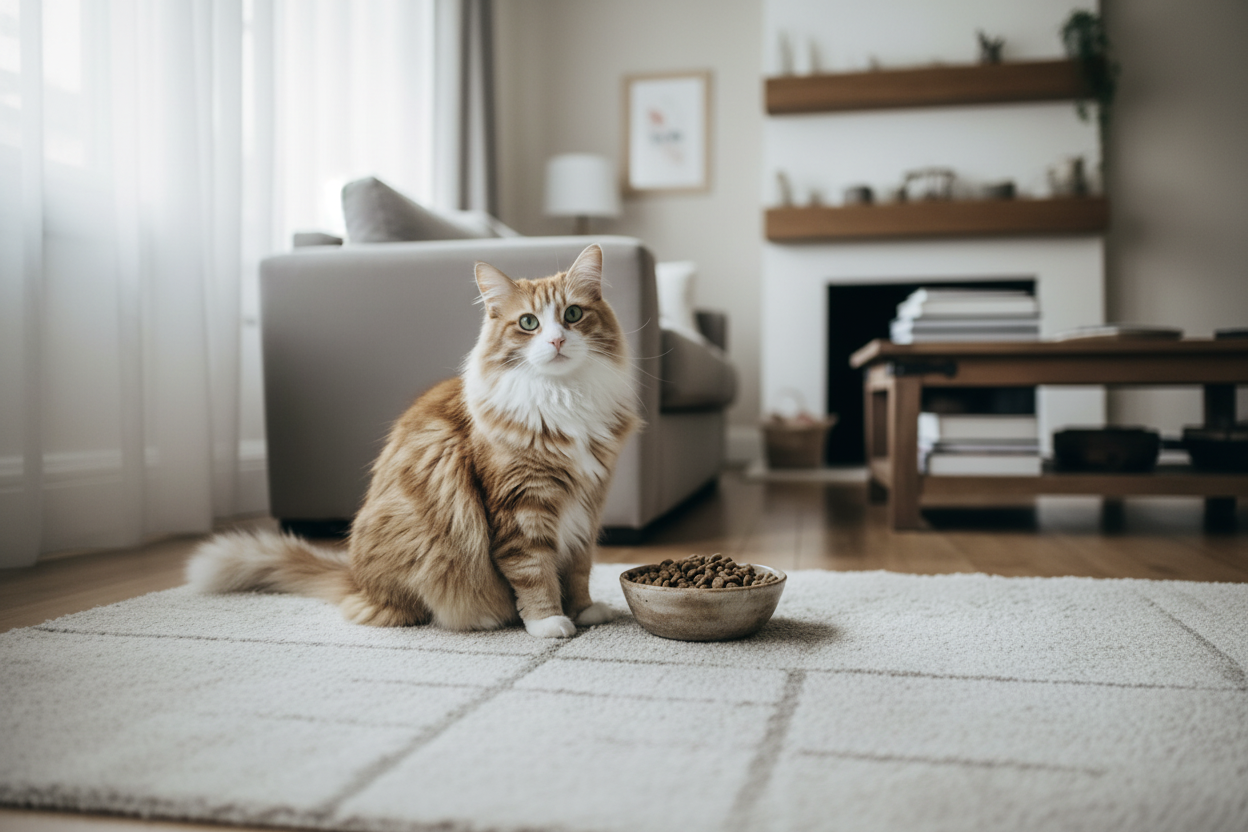 Katze Entfernung scharf
