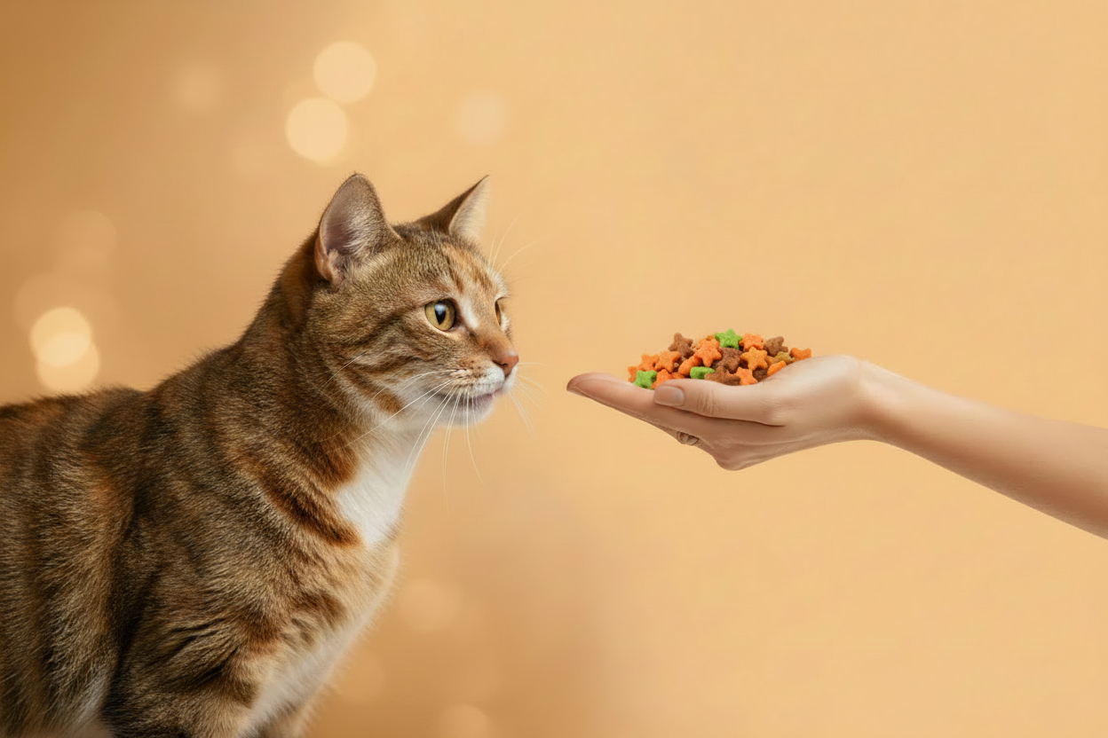 Katzenleckerlis trocken