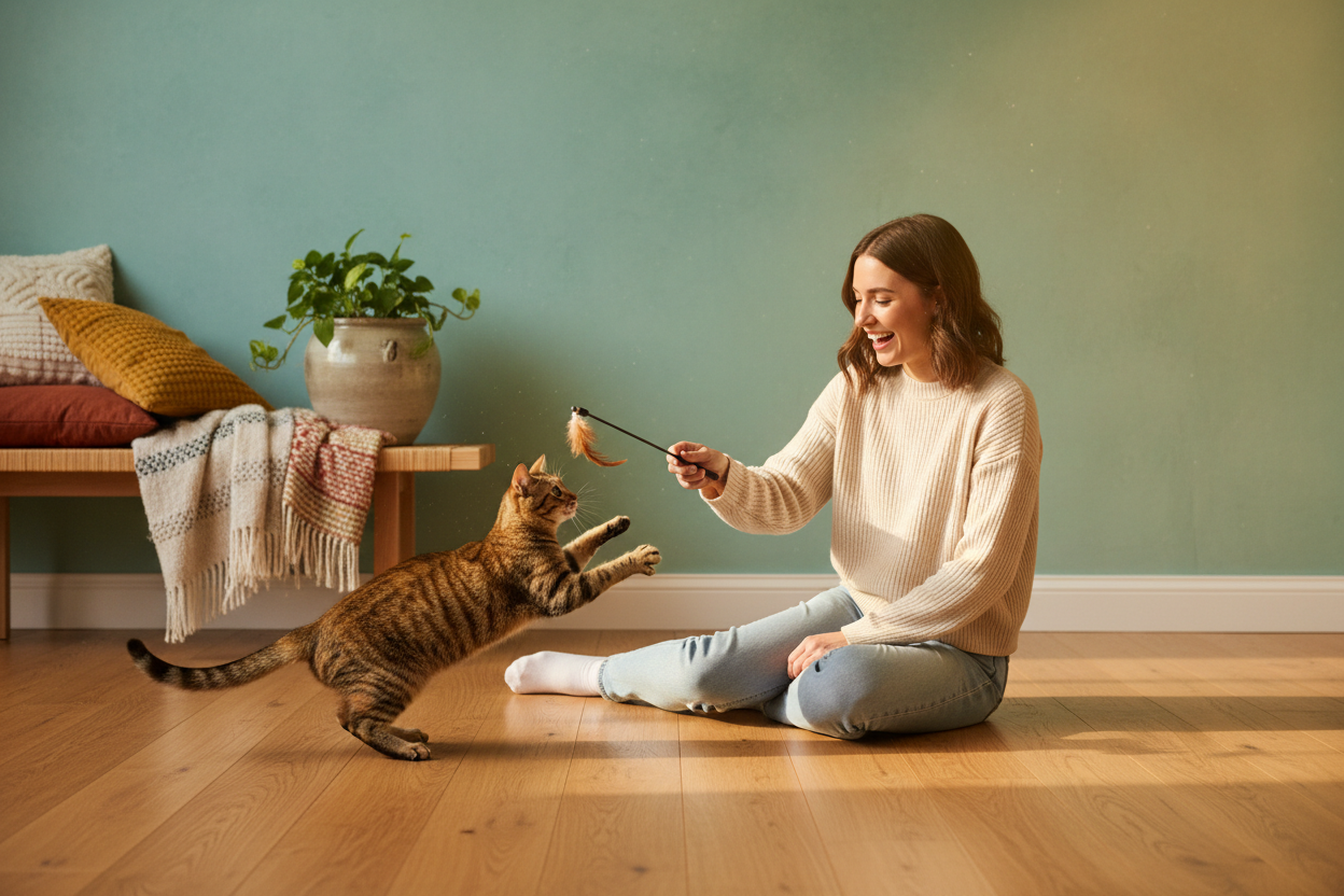 Katzenratgeber Katze links