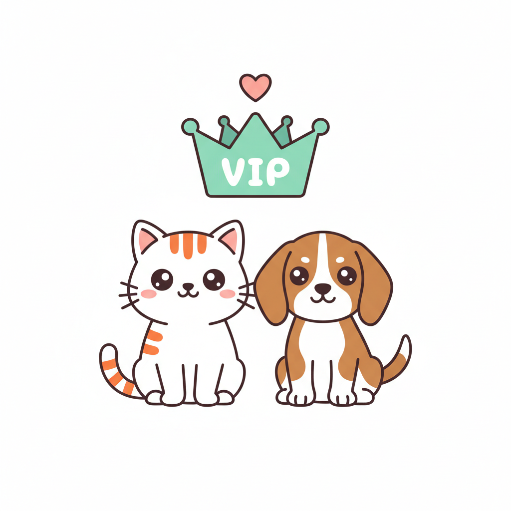 VIP Icon quadratisch