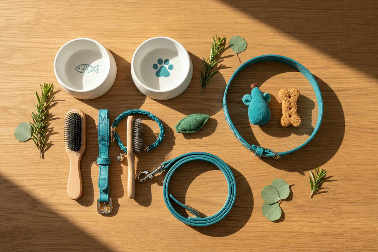 Zubehör Flatlay